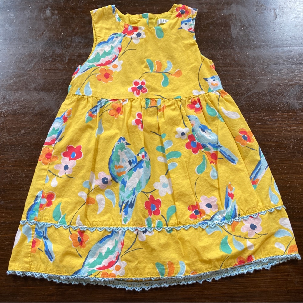 Baby Boden spring bird dress
